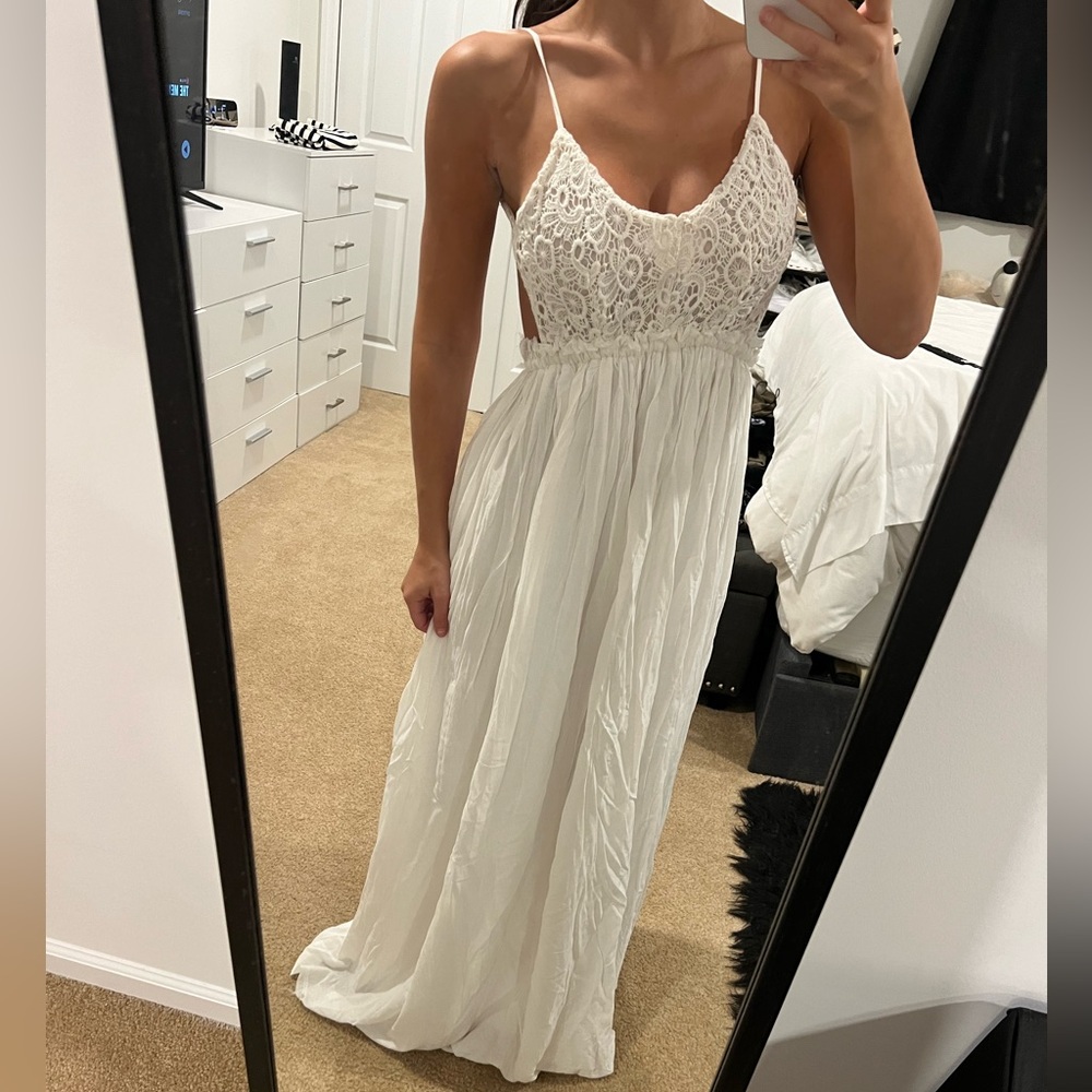 NEW Ivory maxi dress